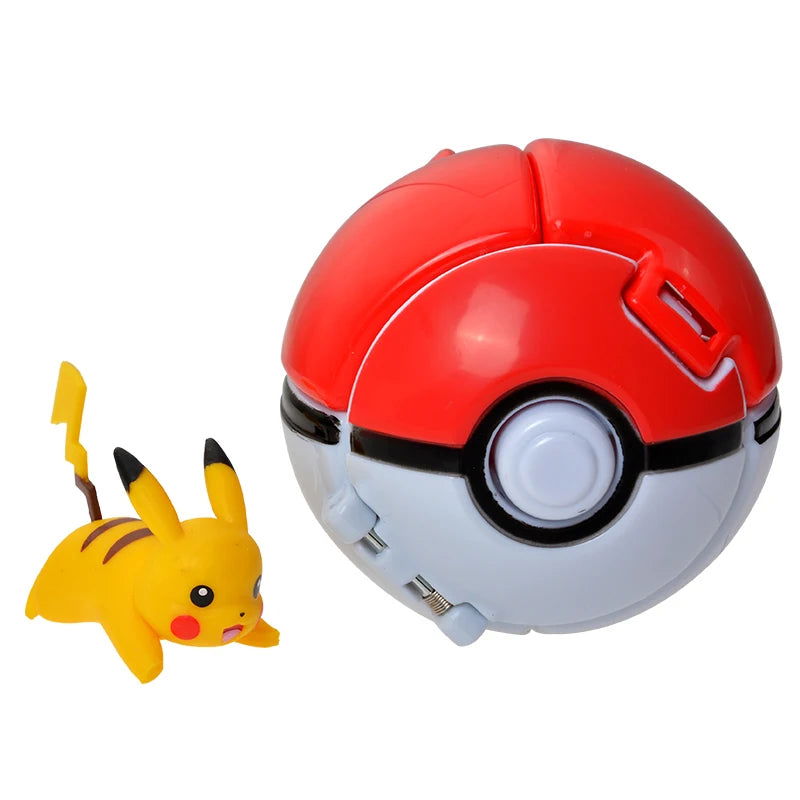 18 Styles New Pokemon Pokeball Deformation Toys Pikachu Charmander Blastoise Mewtwo Action Figure Anime Model Children's The Toy - Slobuy