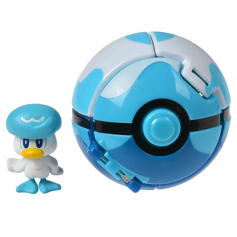 18 Styles New Pokemon Pokeball Deformation Toys Pikachu Charmander Blastoise Mewtwo Action Figure Anime Model Children's The Toy - Slobuy