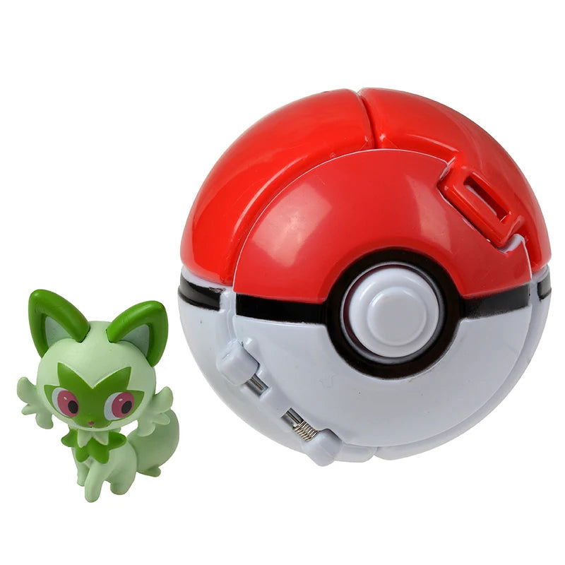 18 Styles New Pokemon Pokeball Deformation Toys Pikachu Charmander Blastoise Mewtwo Action Figure Anime Model Children's The Toy - Slobuy