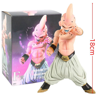 18cm Anime Dragon Ball Action Figures Super Saiyan One Figures Buu PVC Model Toys Car Decoration Collection Toys For Kids Gifts - Slobuy