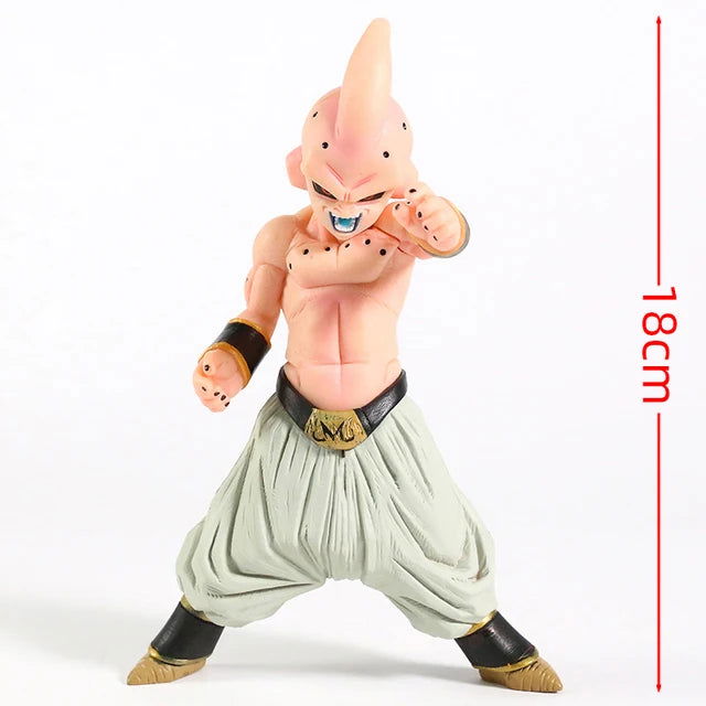 18cm Anime Dragon Ball Action Figures Super Saiyan One Figures Buu PVC Model Toys Car Decoration Collection Toys For Kids Gifts - Slobuy