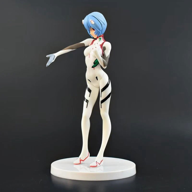 18cm Neon Genesis Evangelion Anime Figure EVA Short Hair Rei Ayanami Action Figure Asuka Figurine PVC Collection Model Doll Toys - Slobuy