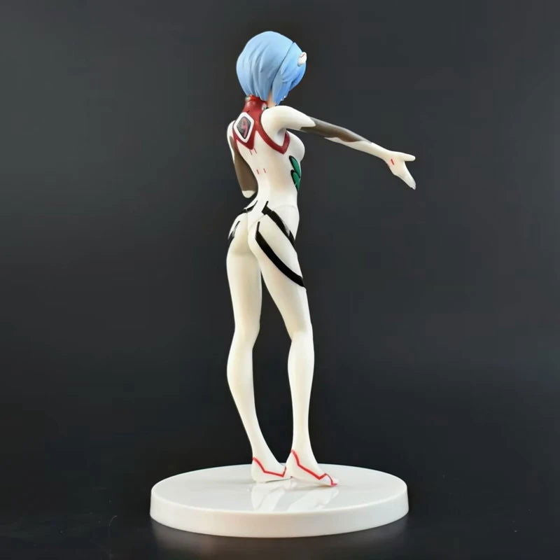 18cm Neon Genesis Evangelion Anime Figure EVA Short Hair Rei Ayanami Action Figure Asuka Figurine PVC Collection Model Doll Toys - Slobuy