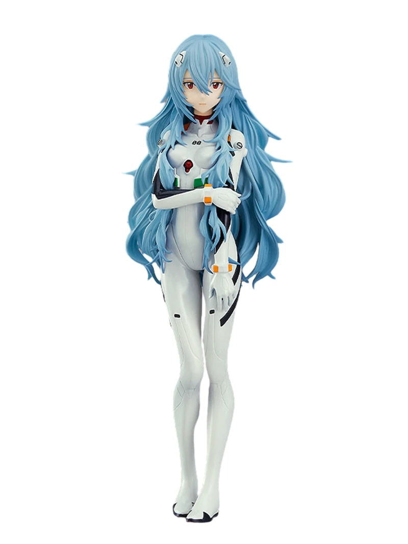 18cm Neon Genesis Evangelion Anime Figure EVA Short Hair Rei Ayanami Action Figure Asuka Figurine PVC Collection Model Doll Toys - Slobuy