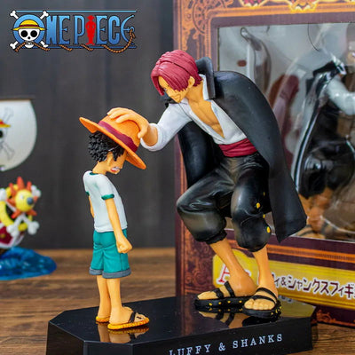 18cm One Piece Anime Figure Four Emperors Shanks Straw Hat Luffy Action Figure One Piece Sabo Ace Sanji Roronoa Zoro Figurine - Slobuy