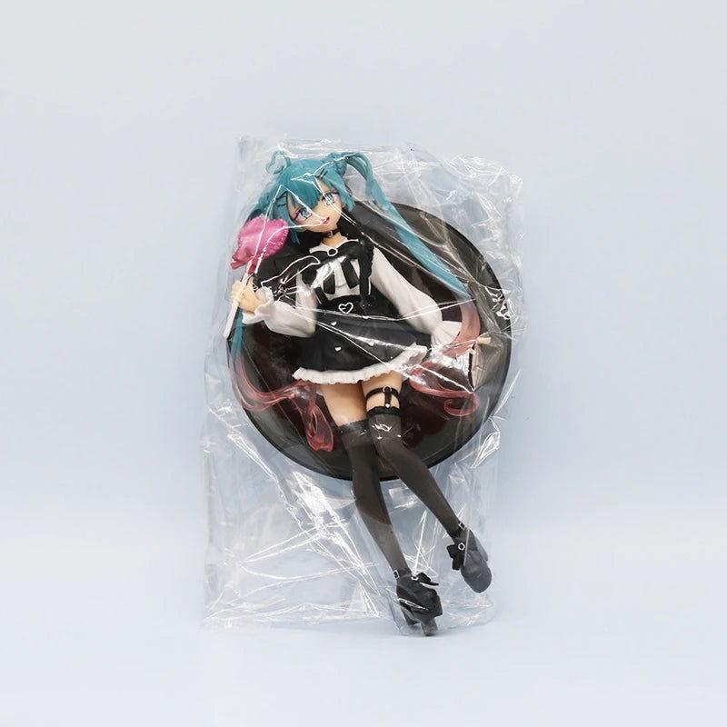 18cm Sexy Girl Hatsune Miku Anime Figure Fashion Subclture Miku Action Figure Room Decorations PVC Collection Model Doll Toys - Slobuy