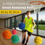 Diameter 21/18cm Silent Basketball Foam Sports Ball Indoor Mute Basketball Children Sports Outdoor Foam Toys Baby Silent Bounce - Slobuy