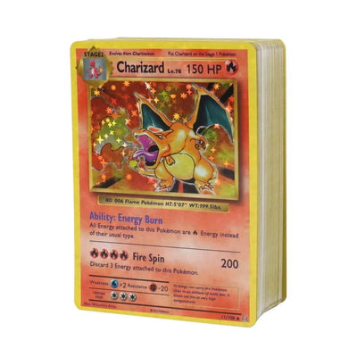 1996 1st Edition Pokemon Foil Flash Cards Charizard Blastoise Venusaur Mewtwo Game Collection PTCG Proxy Cards - Slobuy
