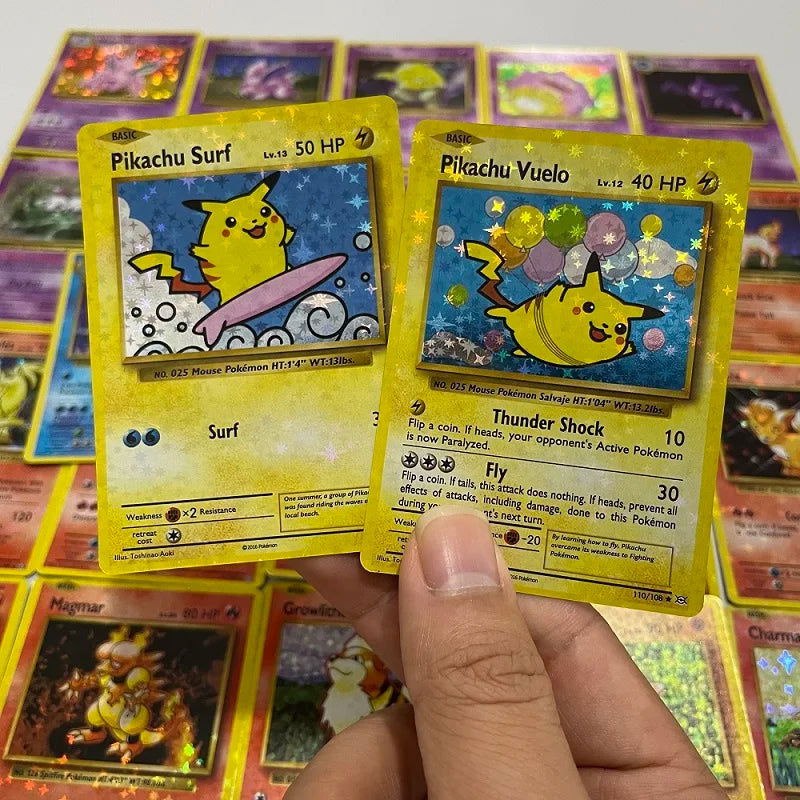 1996 1st Edition Pokemon Foil Flash Cards Charizard Blastoise Venusaur Mewtwo Game Collection PTCG Proxy Cards - Slobuy