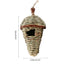 19 Style Birds Nest Bird Cage Natural Grass Egg Cage Bird House Outdoor Decorative Weaved Hanging Parrot Nest Houses Pet Bedroom - Slobuy