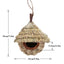19 Style Birds Nest Bird Cage Natural Grass Egg Cage Bird House Outdoor Decorative Weaved Hanging Parrot Nest Houses Pet Bedroom - Slobuy