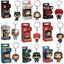 19 Styles Funko Keychain Wonder Woman Superman the Flash Aquaman Arrow Daredevil Cyborg Batman POP Action Figure Collection Toys - Slobuy