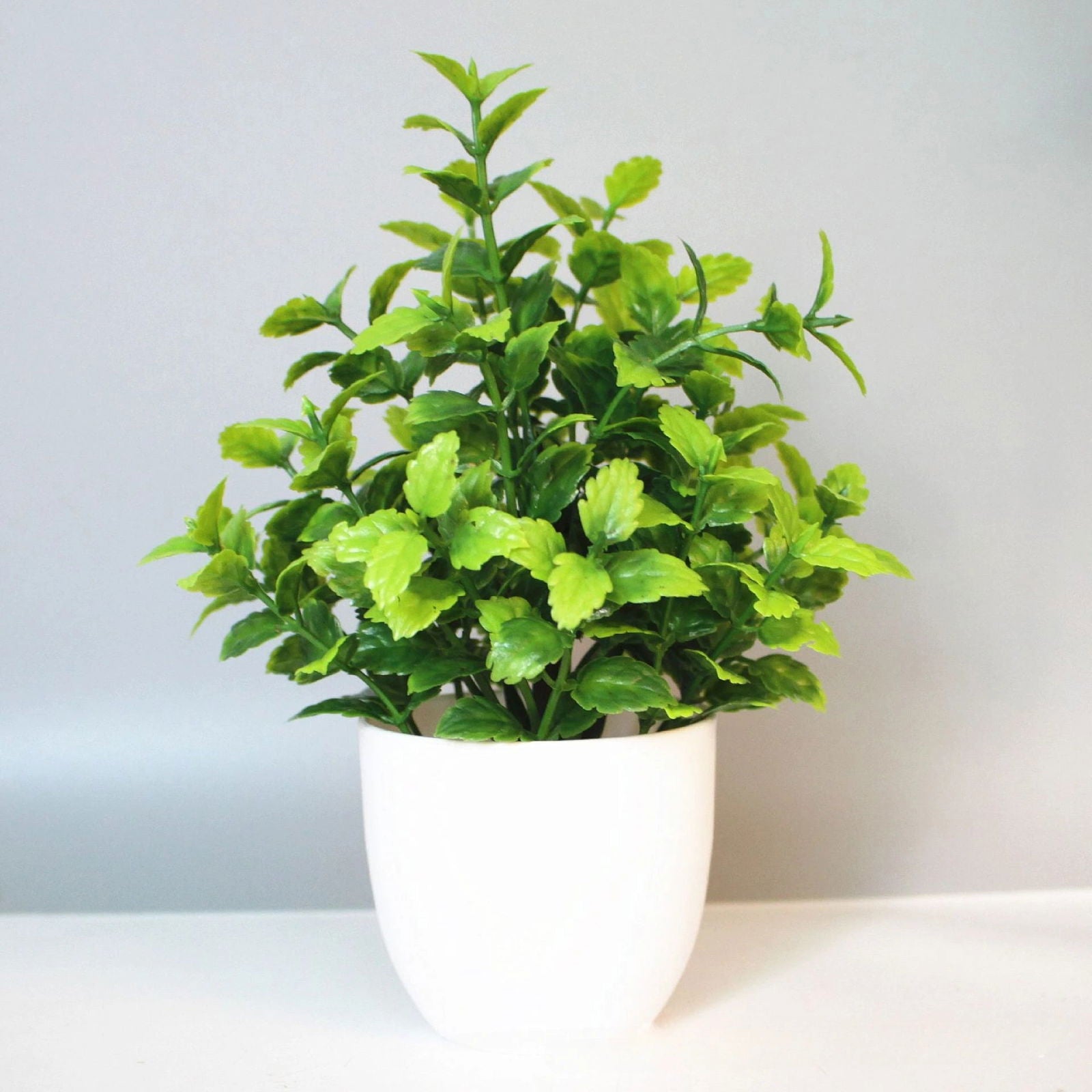 1PCS Artificial Potted Plant Scene Desktop Home Office Shelf Decor Tabletop Landscape Bonsai Wedding Room Party Accessories Vine - Slobuy