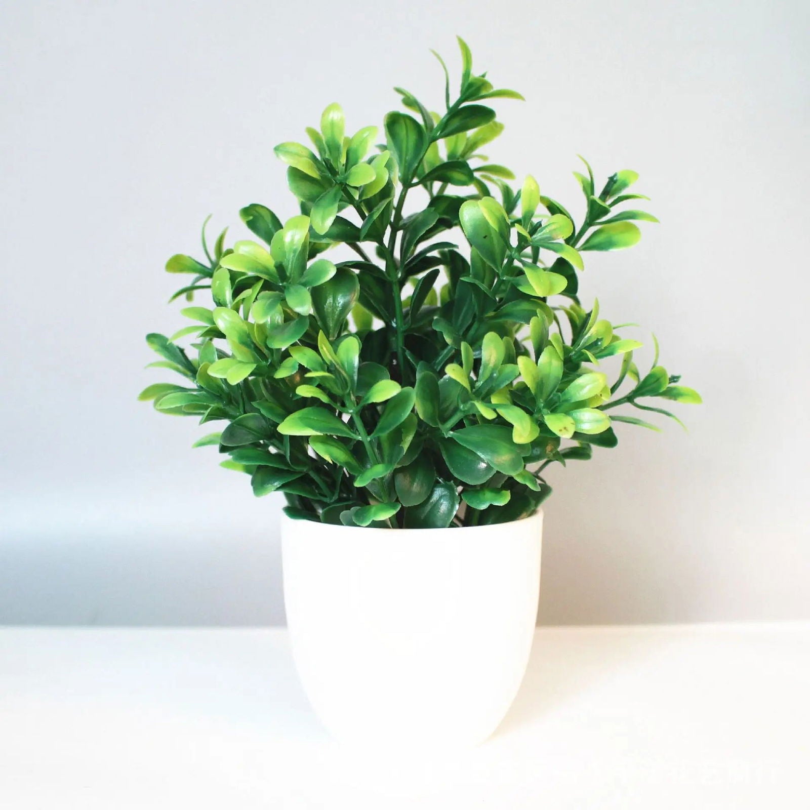 1PCS Artificial Potted Plant Scene Desktop Home Office Shelf Decor Tabletop Landscape Bonsai Wedding Room Party Accessories Vine - Slobuy