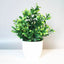 1PCS Artificial Potted Plant Scene Desktop Home Office Shelf Decor Tabletop Landscape Bonsai Wedding Room Party Accessories Vine - Slobuy