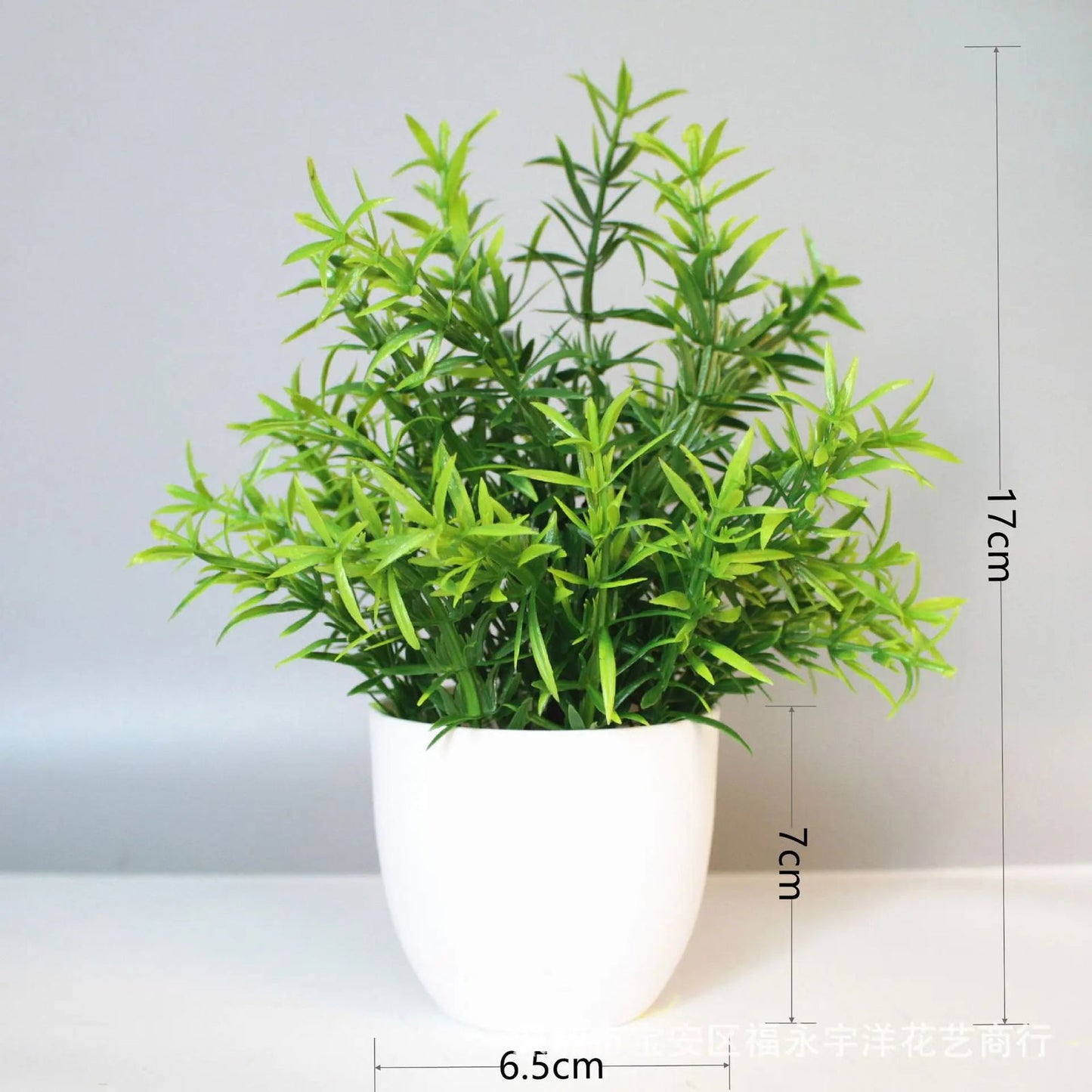 1PCS Artificial Potted Plant Scene Desktop Home Office Shelf Decor Tabletop Landscape Bonsai Wedding Room Party Accessories Vine - Slobuy