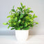 1PCS Artificial Potted Plant Scene Desktop Home Office Shelf Decor Tabletop Landscape Bonsai Wedding Room Party Accessories Vine - Slobuy