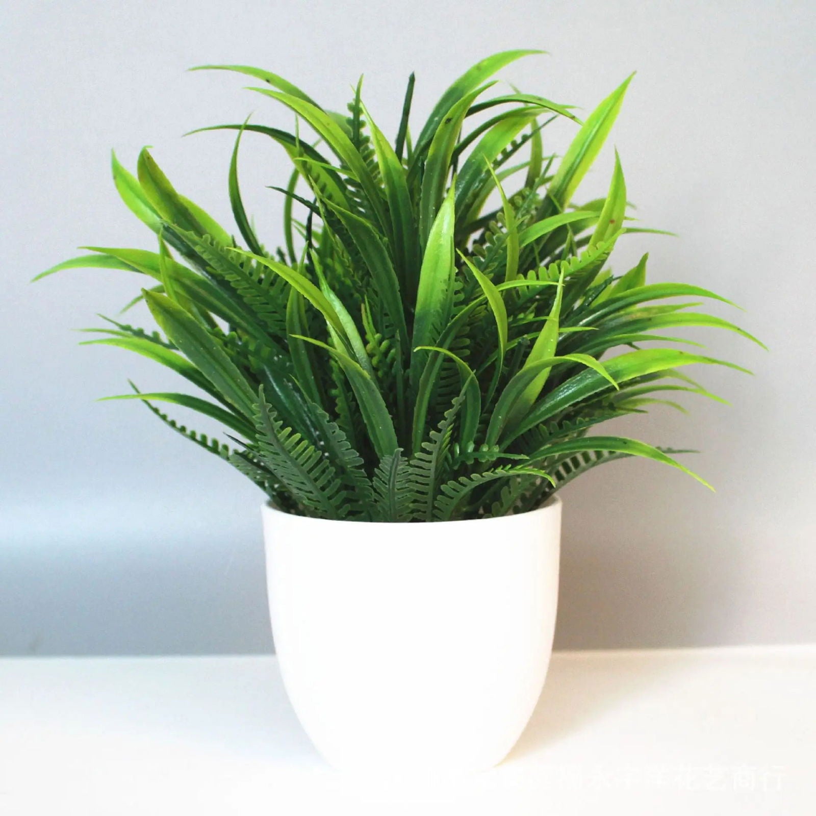 1PCS Artificial Potted Plant Scene Desktop Home Office Shelf Decor Tabletop Landscape Bonsai Wedding Room Party Accessories Vine - Slobuy
