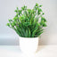 1PCS Artificial Potted Plant Scene Desktop Home Office Shelf Decor Tabletop Landscape Bonsai Wedding Room Party Accessories Vine - Slobuy
