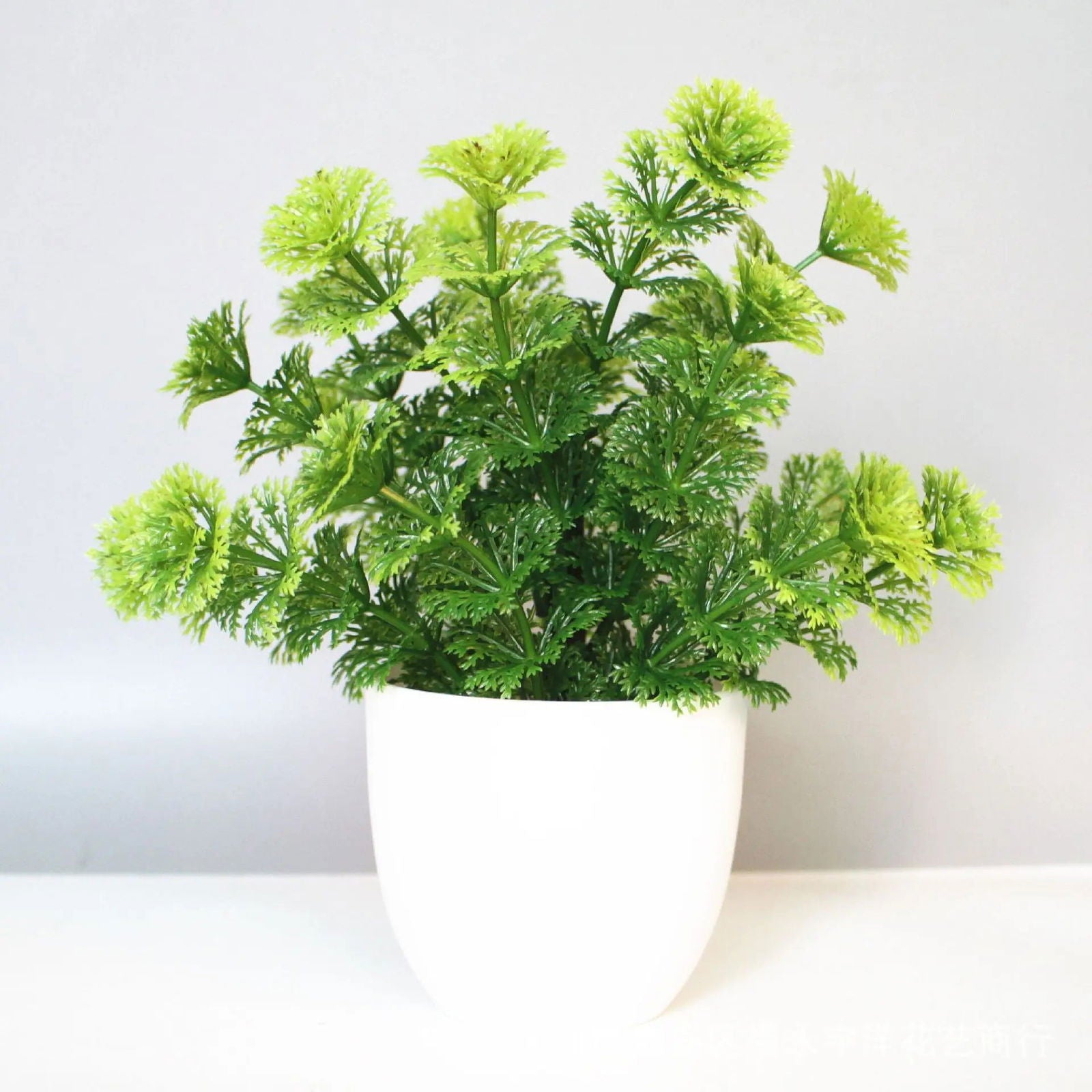 1PCS Artificial Potted Plant Scene Desktop Home Office Shelf Decor Tabletop Landscape Bonsai Wedding Room Party Accessories Vine - Slobuy