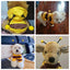 1PCS Dog Clothes For Autumn And Winter Schnauzer Teddy Small Puppy Cat Pet Hoodie Bee Transformation Suit - Slobuy