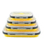 1PCS Food grade square portable foldable silicone lunch box refrigerator microwave oven lunch box storage box outdoor lunch box - Slobuy