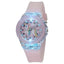 1PCS Girl Cute Student Little Fresh Unicorn Pink Light Quartz Silicone Watch +1Pcs Burst Bead Bracelet +1Pcs Pink Box Set - Slobuy