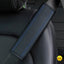 1PCS PU Leather Embossed Car Seat Belt Shoulder Cover Decompression Comfort Car Accessories Safety Belt Protective Cover - Slobuy