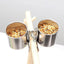 1PCS Parrot Feeding Bowl With Clamp Holder Stainless Steel Pet Birds Food Dish Parrots Cage Accessories Drinking Feeder - Slobuy