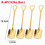 4/1PCS Shovel Spoons Creative Stainless Steel Coffee Tea Spoon For Ice Cream Dessert Watermelon Kitchen Tableware Cutlery Sets - Slobuy
