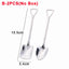 4/1PCS Shovel Spoons Creative Stainless Steel Coffee Tea Spoon For Ice Cream Dessert Watermelon Kitchen Tableware Cutlery Sets - Slobuy