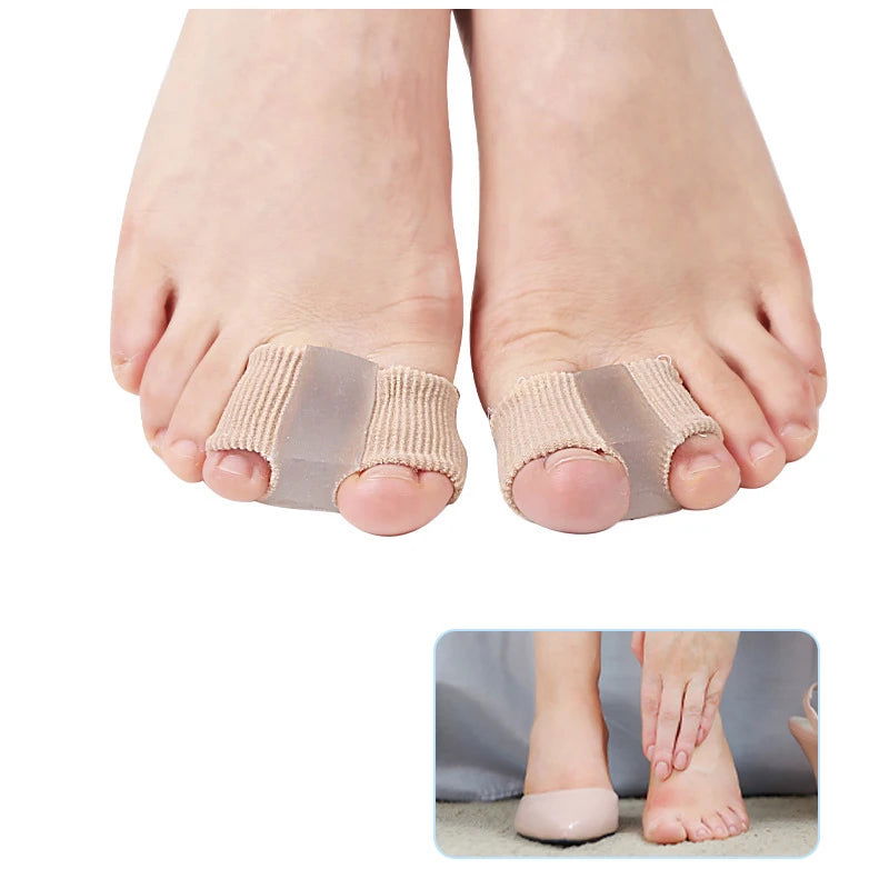 1PCS Toe Separator Hallux Valgus Bunion Corrector Orthotics Feet Bone Thumb Adjuster Correction Pedicure Feet Straightener - Slobuy