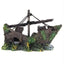 1PC Aquarium Fish Tank Landscape Pirate Ship Wreck Ship Decor Resin Boat Ornament Aquarium Accessories Decoration - Slobuy