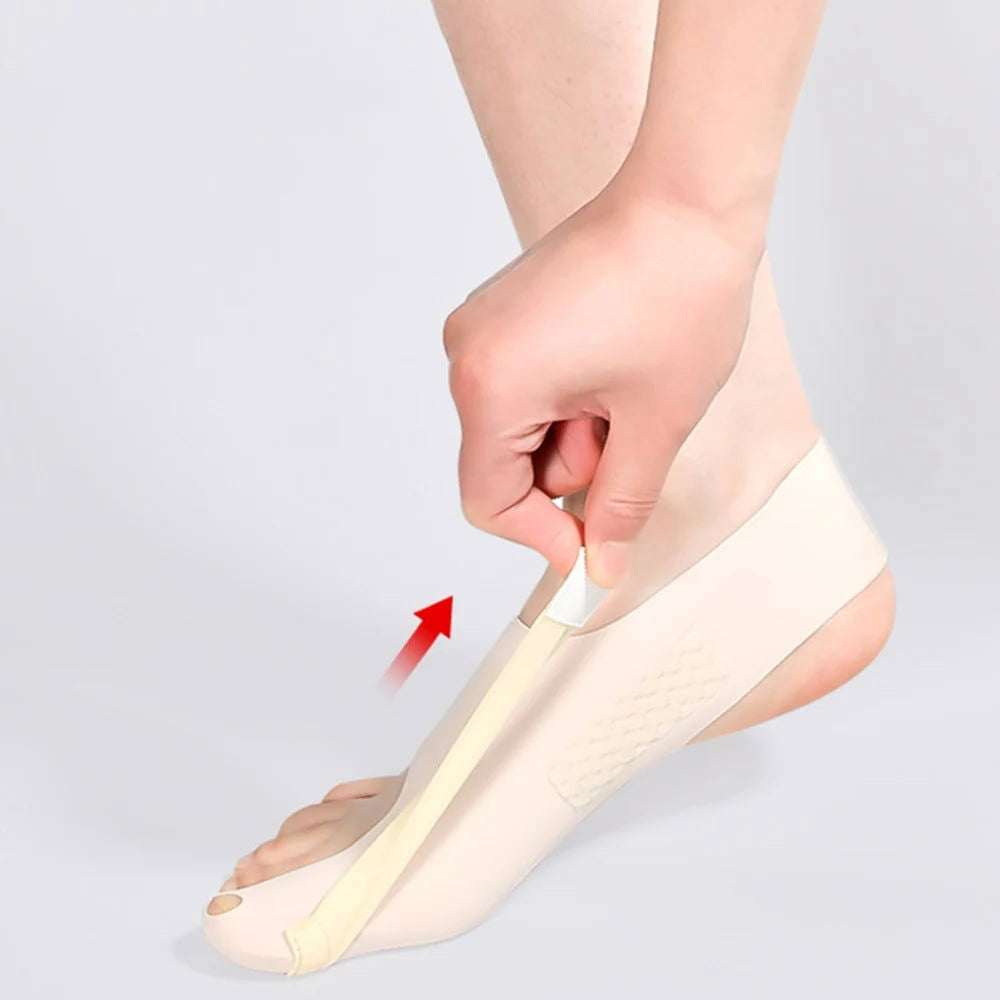 1PC Big Toe Bunion Corrector Adjustable Orthopedic Socks Toes Separator Pain Relief Hallux Valgus Feet Protector Foot Care Tools - Slobuy
