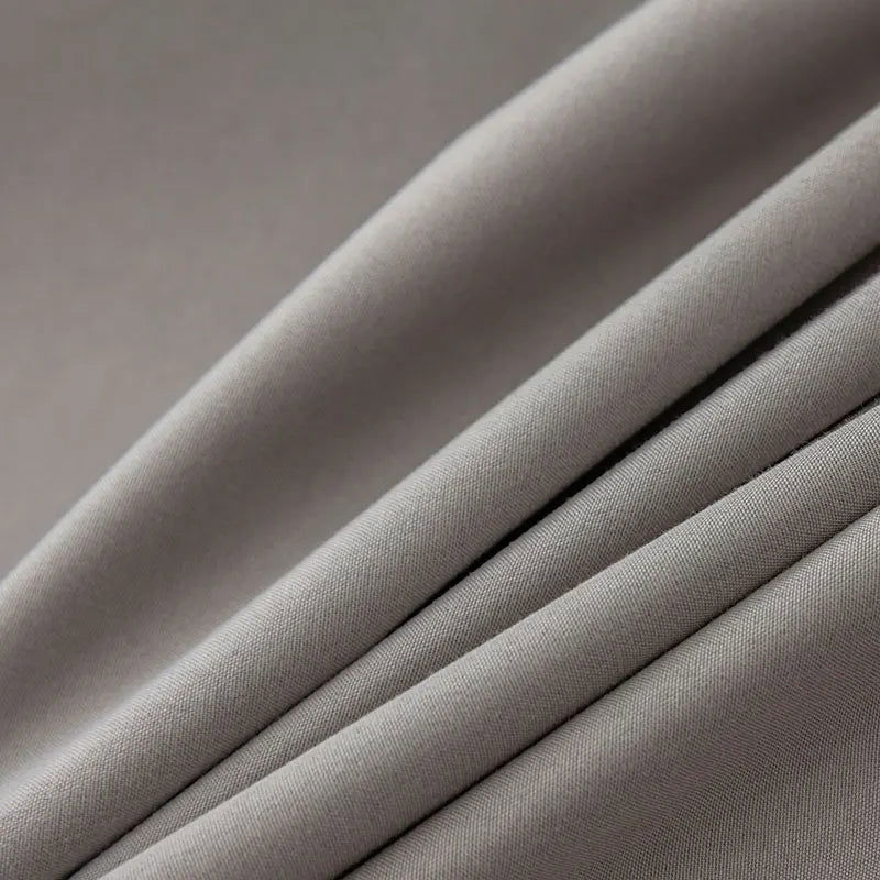 1PC Blackout Curtains With Black TPU Interlining Thin and Light Drapery Panel for Bedroom Meetingroom Share Room Office - Slobuy