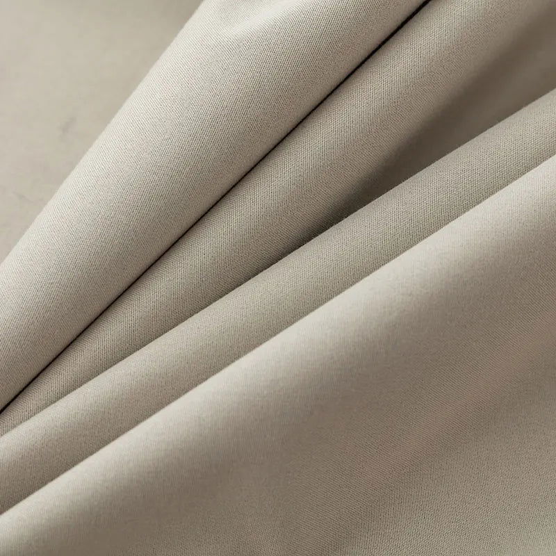 1PC Blackout Curtains With Black TPU Interlining Thin and Light Drapery Panel for Bedroom Meetingroom Share Room Office - Slobuy