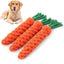 1PC Dog Toy Carrot Knot Rope Ball Cotton Rope Dumbbell Puppy Cleaning Teeth Chew Toy Durable Braided Bite Resistant Pet Supplies - Slobuy