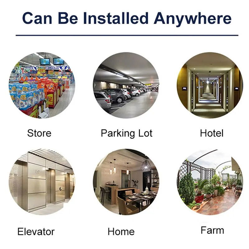 1PC Dummy Fake Camera with LED Red Light, Battery Operated, No Wiring Required, Indoor Outdoor Fake Dome Security Camera - Slobuy