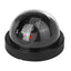1PC Dummy Fake Camera with LED Red Light, Battery Operated, No Wiring Required, Indoor Outdoor Fake Dome Security Camera - Slobuy
