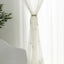 1PC European Style Exquisite Mirror Flower Embroidery Gauze Curtain for Bedroom and Living Room - Slobuy
