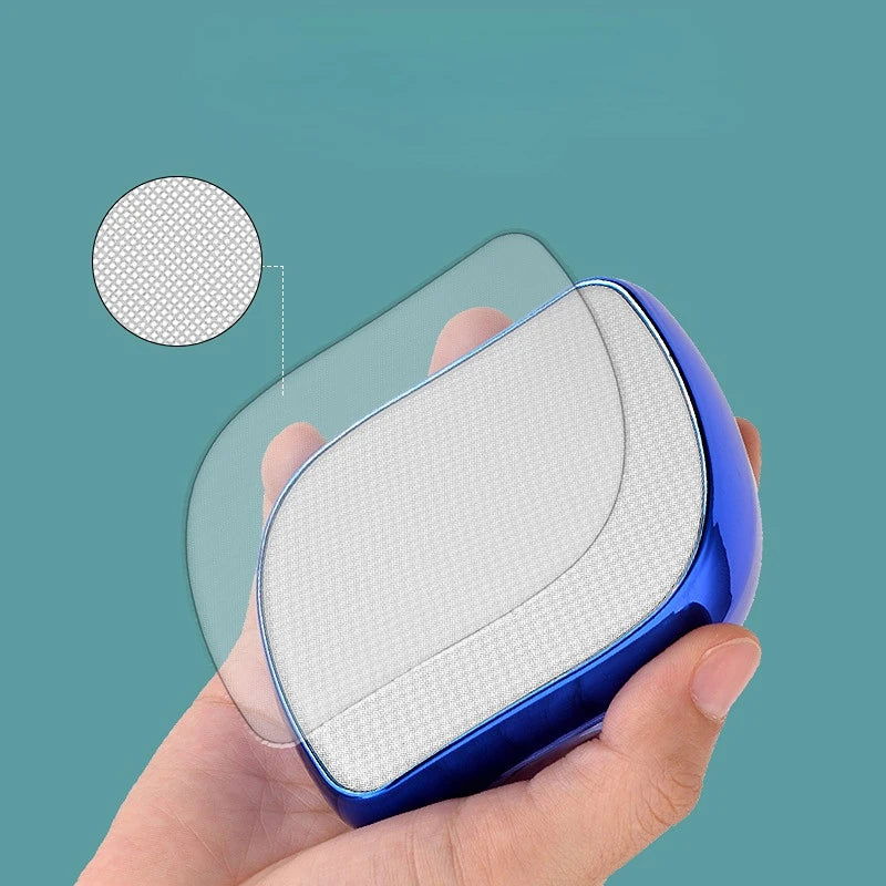 1PC Exfoliate Foot Hard Dead Skin Pedicure Remover Scrubber Peeling Artifact Peeling Nano Glass Foot Plate File Pedicure Tools - Slobuy