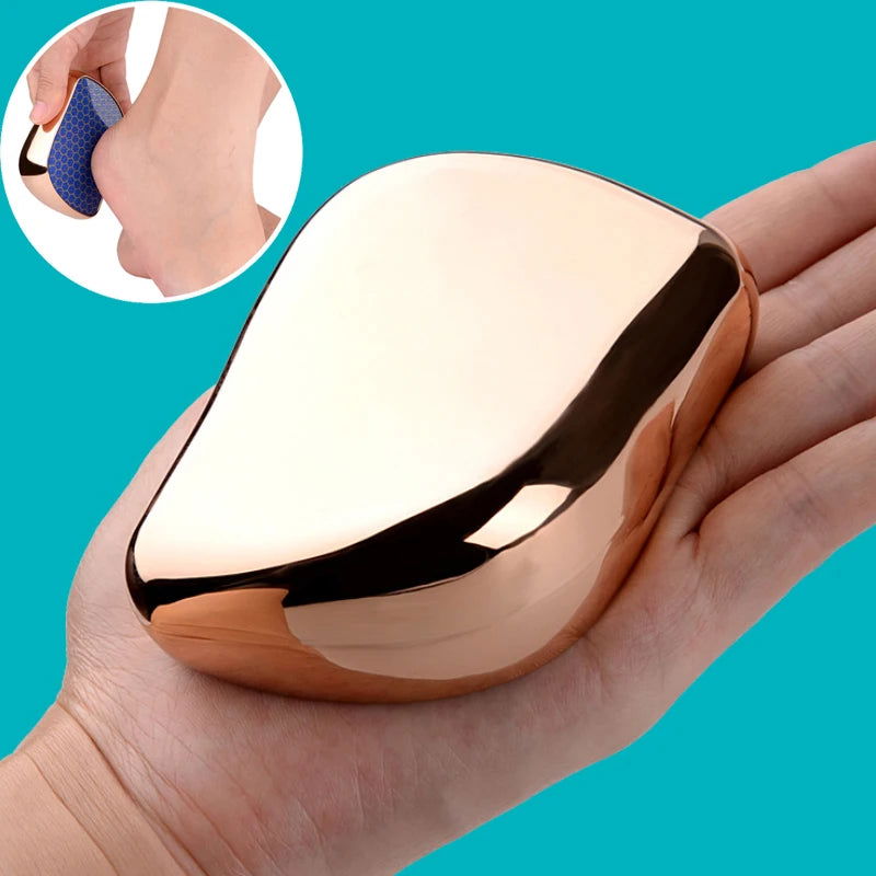 1PC Exfoliate Foot Hard Dead Skin Pedicure Remover Scrubber Peeling Artifact Peeling Nano Glass Foot Plate File Pedicure Tools - Slobuy