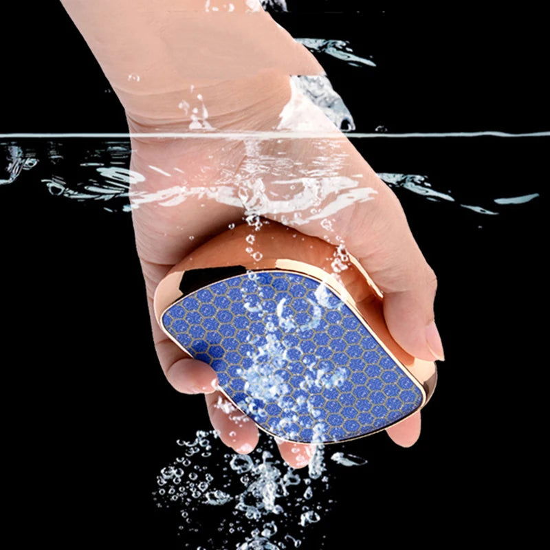1PC Exfoliate Foot Hard Dead Skin Pedicure Remover Scrubber Peeling Artifact Peeling Nano Glass Foot Plate File Pedicure Tools - Slobuy