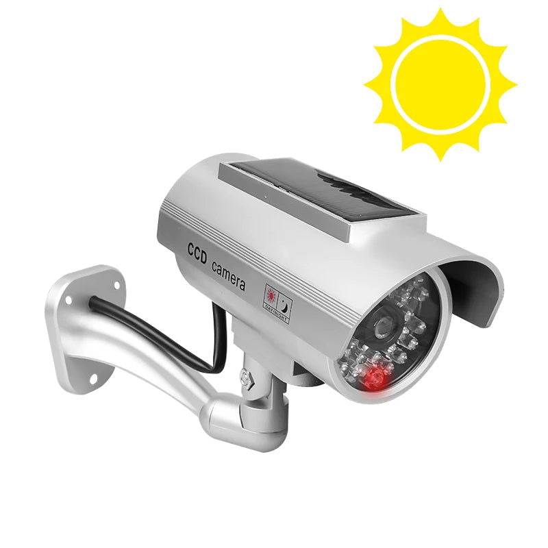 1PC Fake Dummy Camera with Flashing Red LED Bullet Shaped Waterproof Security CCTV Surveillance Camera For Home Outdoor Indoor - Slobuy
