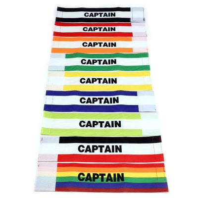 1PC Football Captain Armband Adjustable Sports Captain Armband With CAPTAIN Logo Captain's Armband For Soccer Rugby Basketball - Slobuy