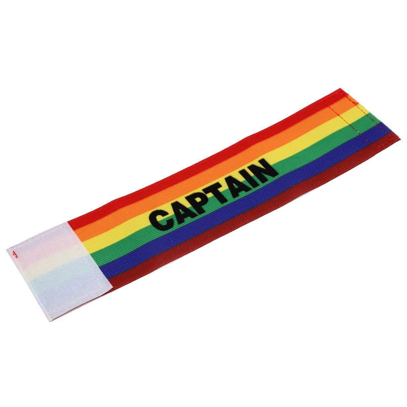 1PC Football Captain Armband Adjustable Sports Captain Armband With CAPTAIN Logo Captain's Armband For Soccer Rugby Basketball - Slobuy