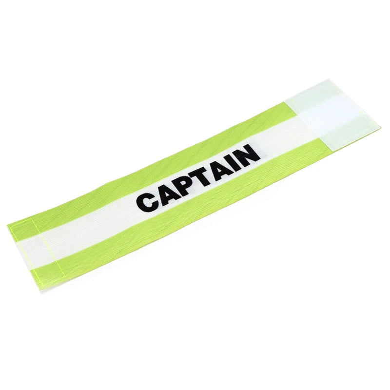 1PC Football Captain Armband Adjustable Sports Captain Armband With CAPTAIN Logo Captain's Armband For Soccer Rugby Basketball - Slobuy