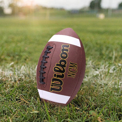 1PC High Quality  Sports Size 3 6 9 Grip Official PU Leather Adult Kids  Rugby American Football Balls - Slobuy