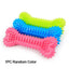 1PC Pet Chew Toy Soft Rubber Bite-resistance Bone Shape Teeth Grinding Chewing Toys for Small Dogs Training Pet Supplies - Slobuy
