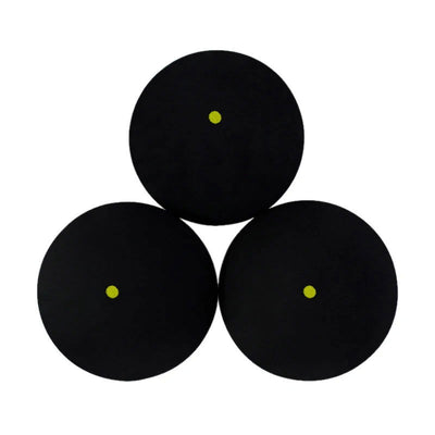 1PC Professional Rubber Squash Ball for Squash Racket Red Dot Blue Bot ball Yellow Dot Fast Speed for Beginner or Training - Slobuy